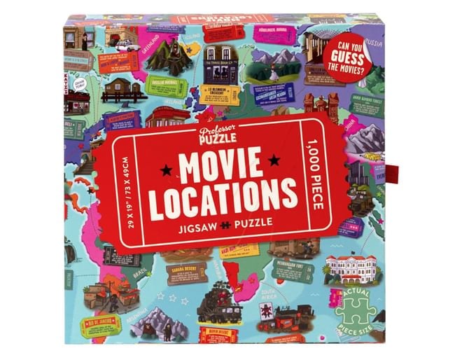 Movie Locations Jigsaw Puzzle