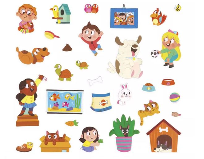 Pets Magneti'stories Contents