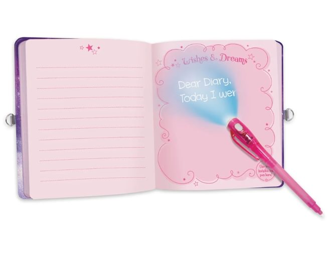 Unicorn Dreams Lock & Key Diary
