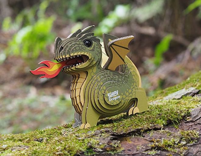 Dragon 3D Cardboard Model Kit