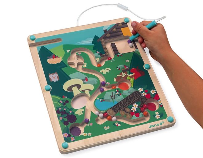 Forest Magnetic Maze Game
