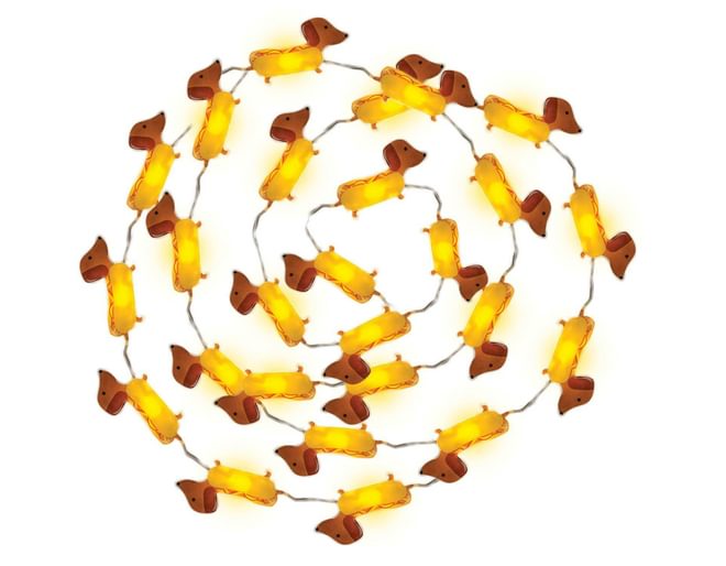 String Sausage Dog Lights