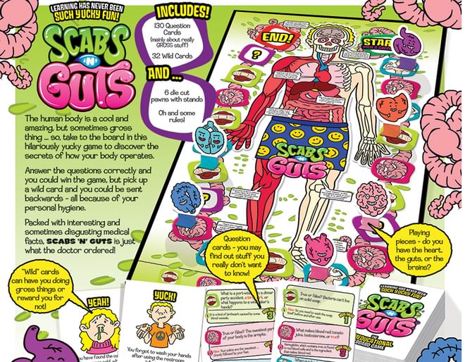 Outset Scabs 'N' Guts Board Game