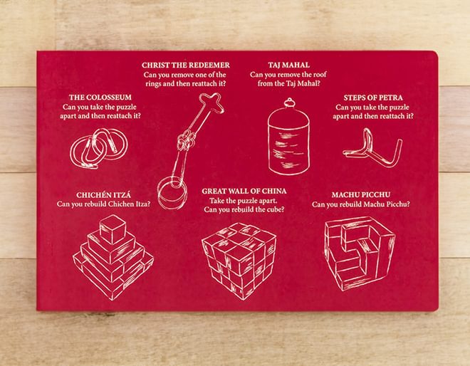 Seven Wonders of the World Puzzle Set