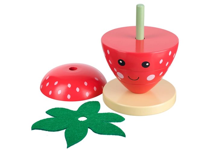 Strawberry Stacking Toy