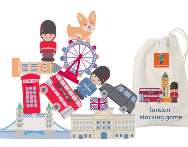 Orange Tree Toys London Stacking Game