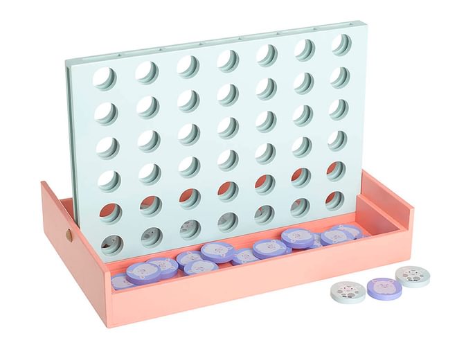 Orange Tree Toys 4 In A Row Farmyard Game