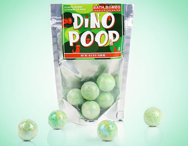 Gift Republic Dino Poop Bath Bombs