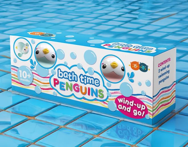 Bath Time Penguins