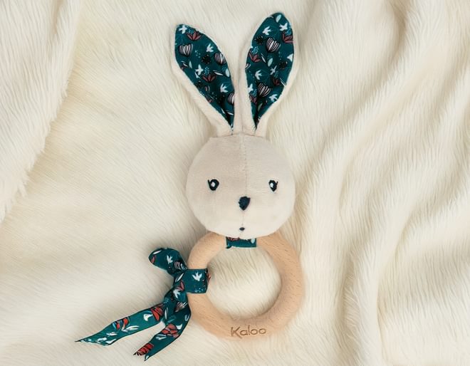 Baby Bunny Rattle