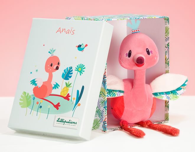Anais Cuddly Flamingo