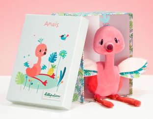 Anais Cuddly Flamingo