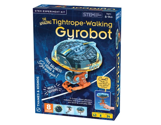 The Amazing Tightrope-Walking Gyrobot