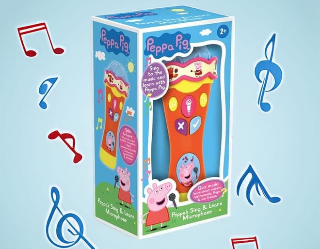 Peppa Pig Sing Learn Microphone