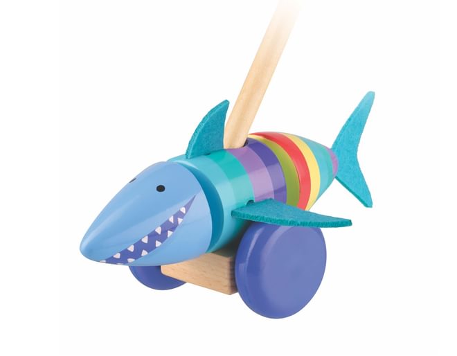 Shark Push Along Toy