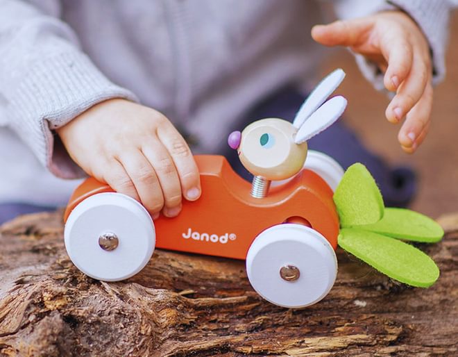 Janod Carrot Car
