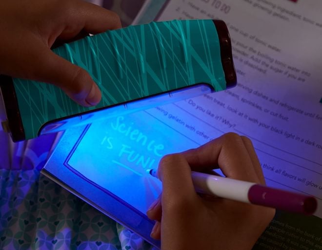 Black Light Illuminator Invisible Pen