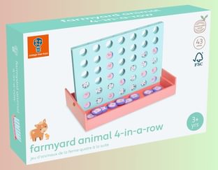 4 In A Row Farmyard Game
