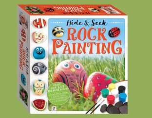 Hide & Seek Rock Painting
