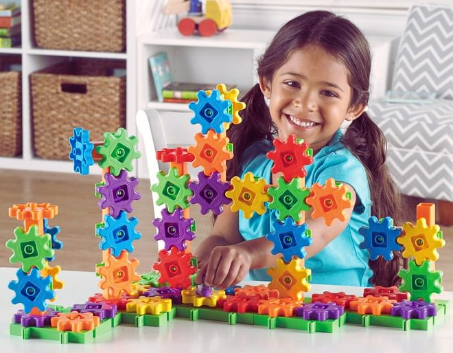 Learning Resources Deluxe Building Set - 96 Pieces