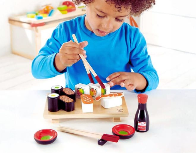 Wooden Sushi Set