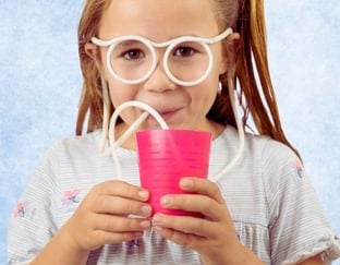 Super Silly Straw Drinking Glasses
