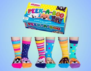 Peek-A-Boo - Six Odd Socks