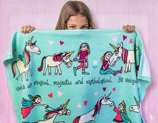 Unicorn Snuggle Blanket