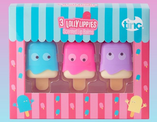 Scented Lolly Lip Balm Trio