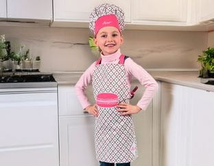 Apron and Chef Hat Set