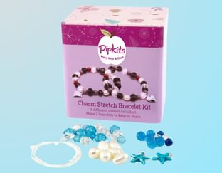 Pipkits Aqua Charm Stretch Bracelet Kit