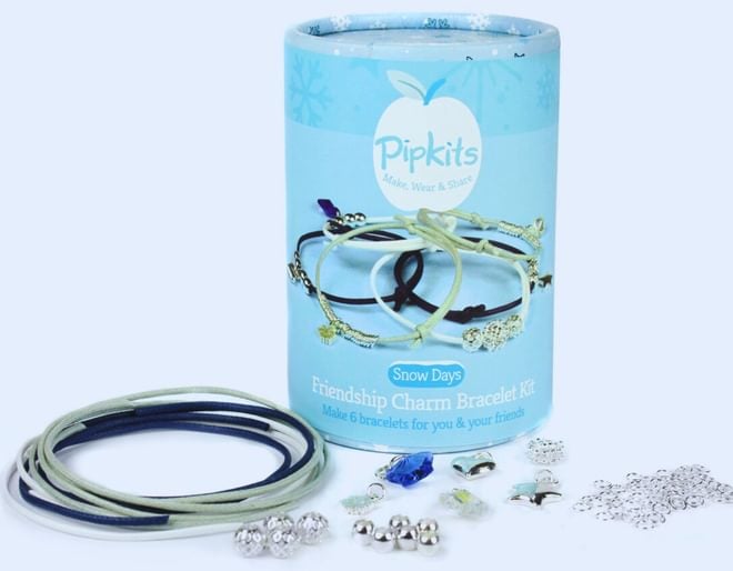 Snow Days Friendship Charm Bracelet Kit