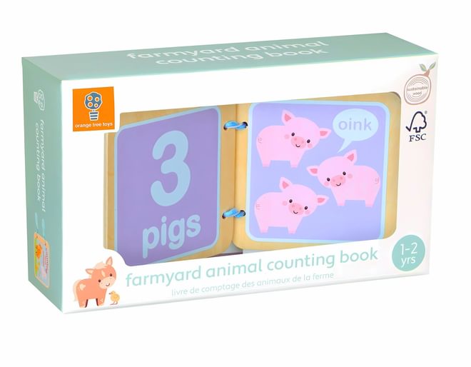 Orange Tree Toys Animal Counting Book
