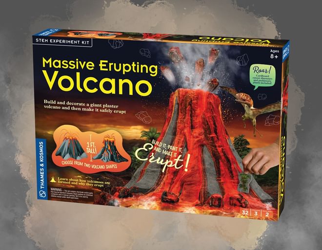 Thames and Kosmos Massive Erupting Volcano