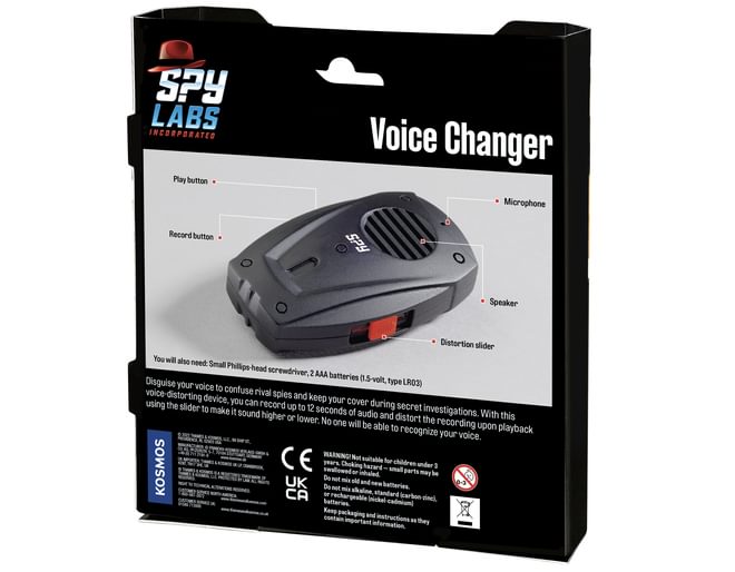 Thames Kosmos Spy Labs Voice Changer