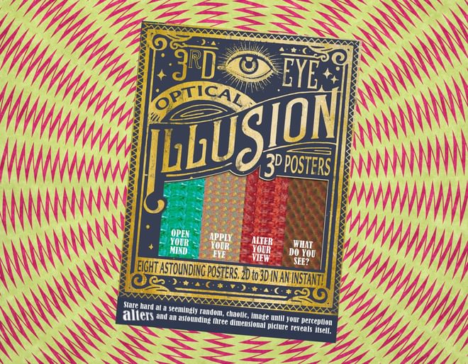 Optical Illusions 3D Posters