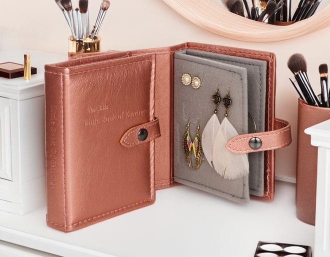 Rose Gold Book of Earrings