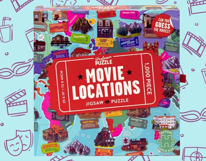 Movie Locations Jigsaw Puzzle