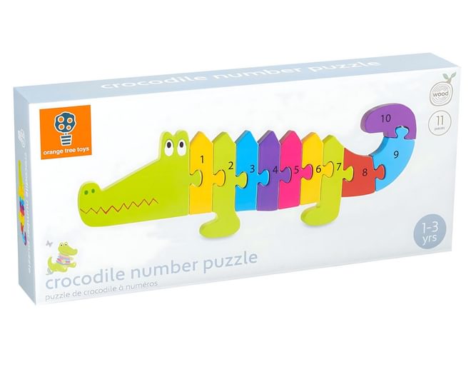 Wooden Crocodile Puzzle