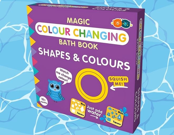 Magic Colour Changing Bath Book