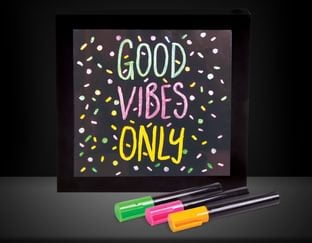 Light Up Neon Effect Message Frame