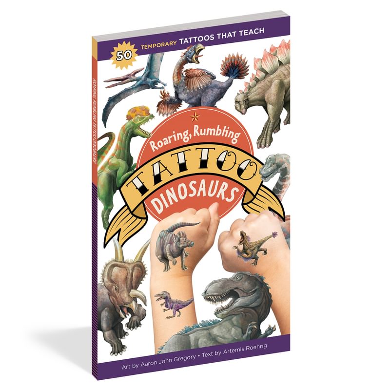 Dinosaur Tattoos - 50 Temporary Tattoos