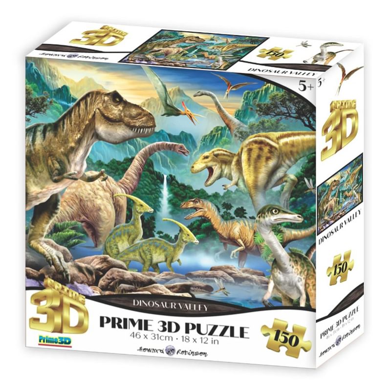 Dinosaur Valley - Amazing 3D Puzzle