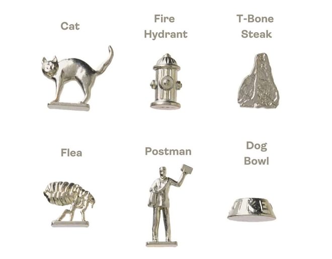 Dachshund-Opoly Pieces