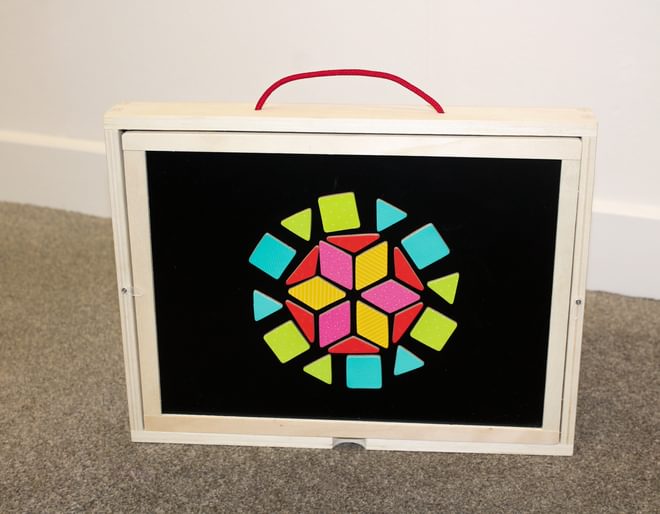 Magnetic Patterns Blackboard