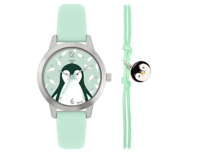 Tikkers Penguin Watch with Bracelet