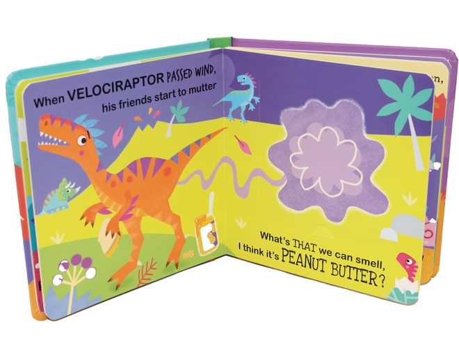 Dino Farts - Scratch and Sniff Book