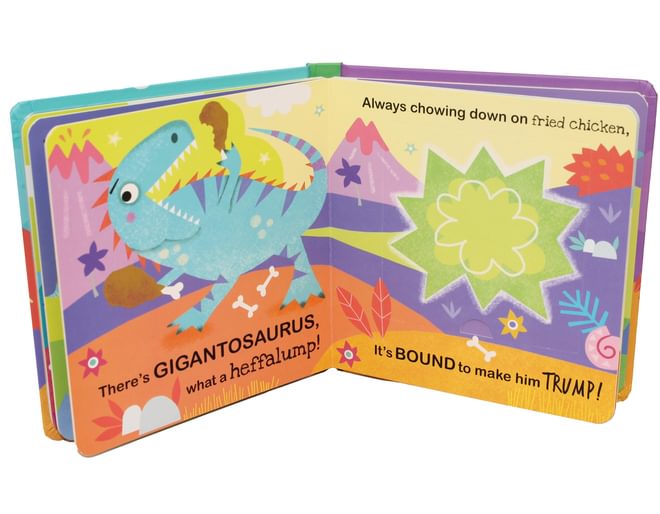 Dino Farts Scratch & Sniff Book