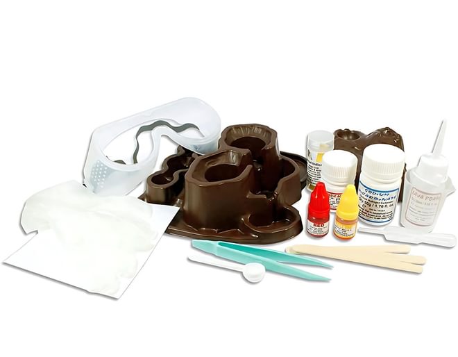 Volcano Lava Lab Contents