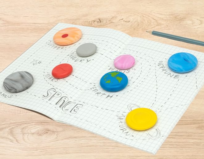 Solar System Erasers